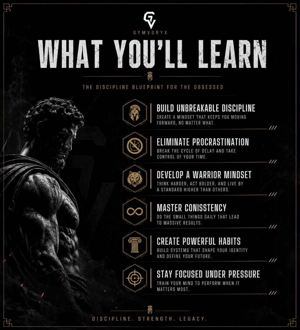 LOCK IN – The Discipline Blueprint for the Obsessed