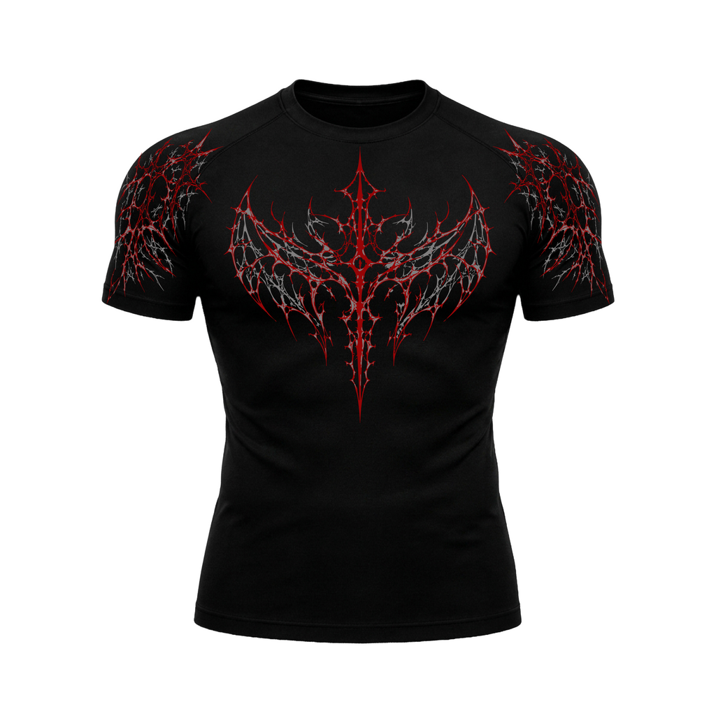Blood Sigil Compression Shirt | GYMVORYX