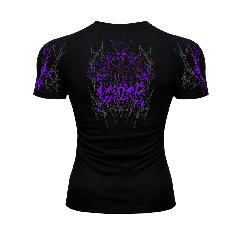 Sasuke Curse Compression T-Shirt – Dark Aesthetic | GYMVORYX