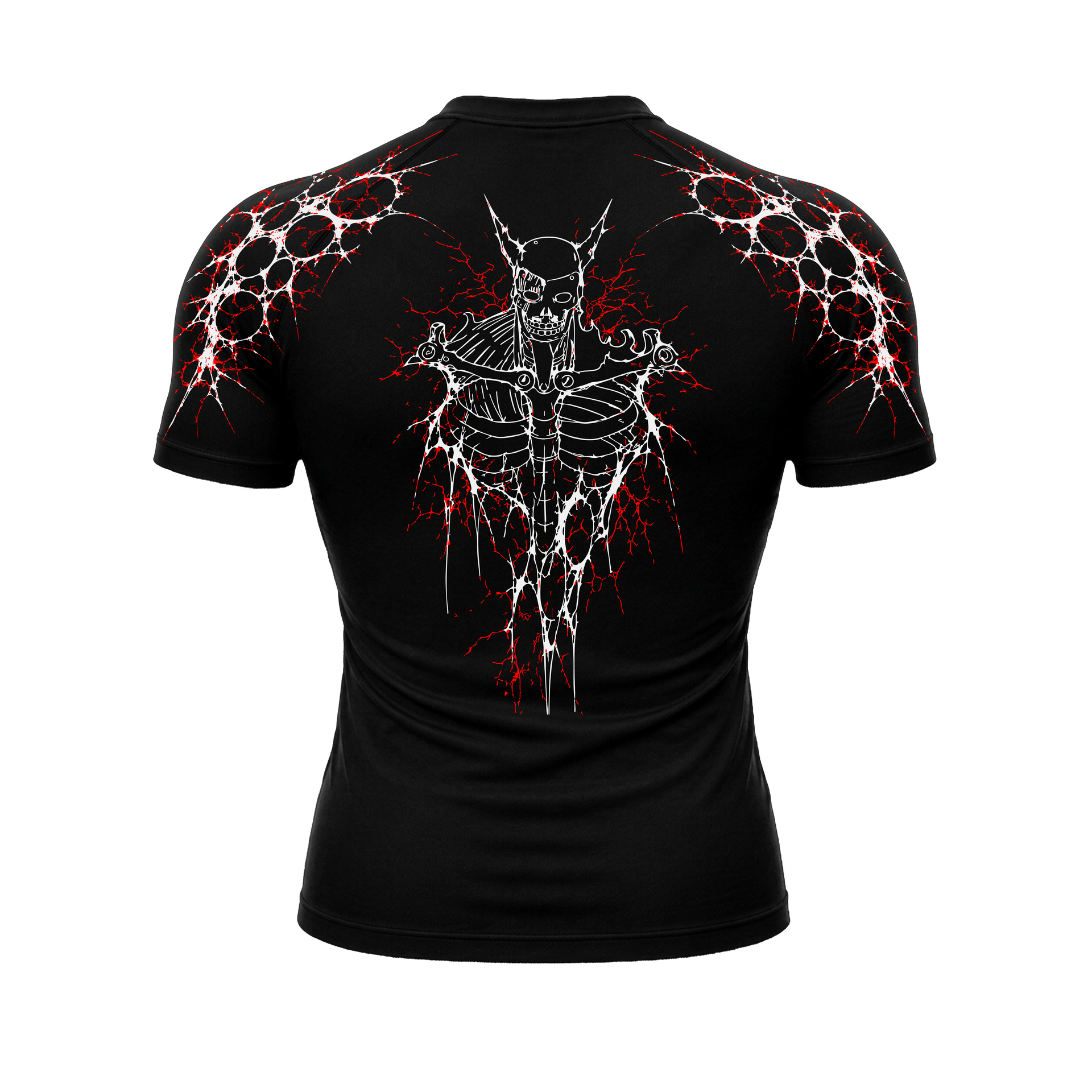 Crimson Susano Compression Shirt | GYMVORYX
