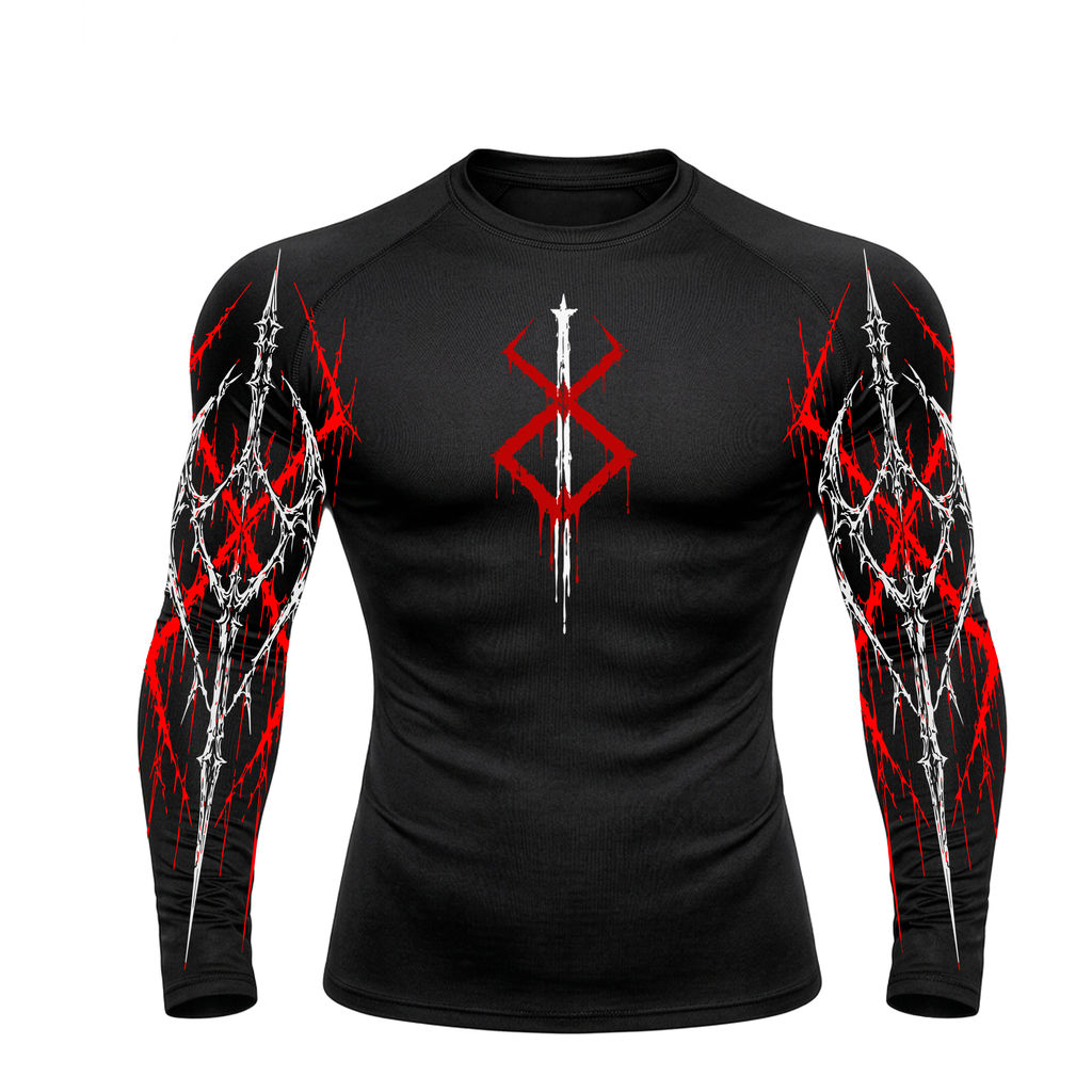 Forsaken Mark Compression Long Sleeve | GYMVORYX