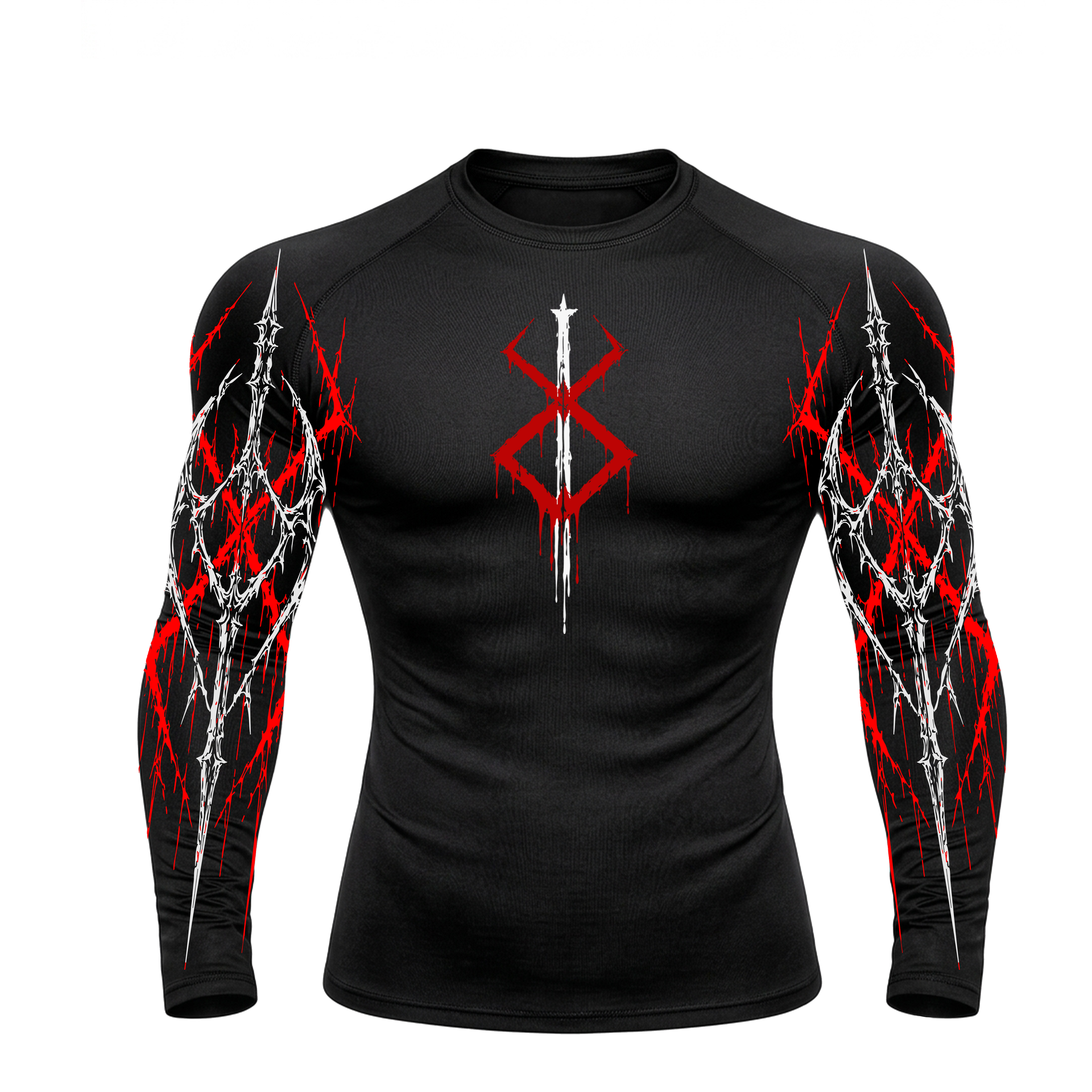 Forsaken Mark Compression Long Sleeve | GYMVORYX