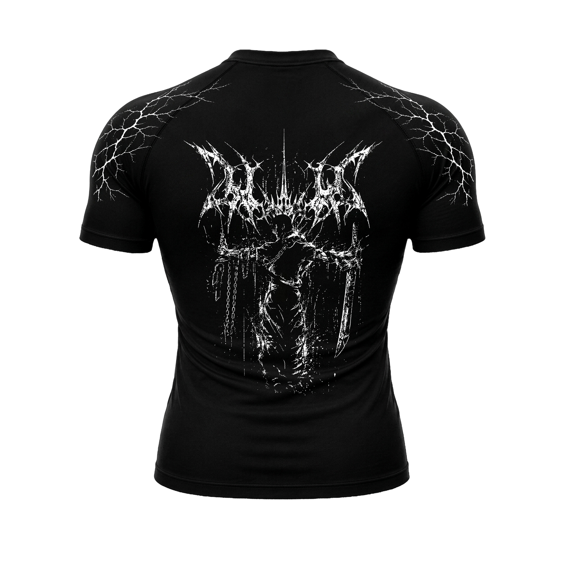 Abyssal Throne Compression Shirt | GYMVORYX