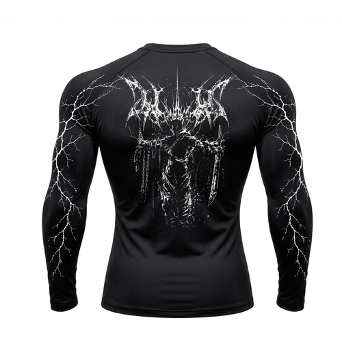 Abyssal Throne Compression Long Sleeve | GYMVORYX