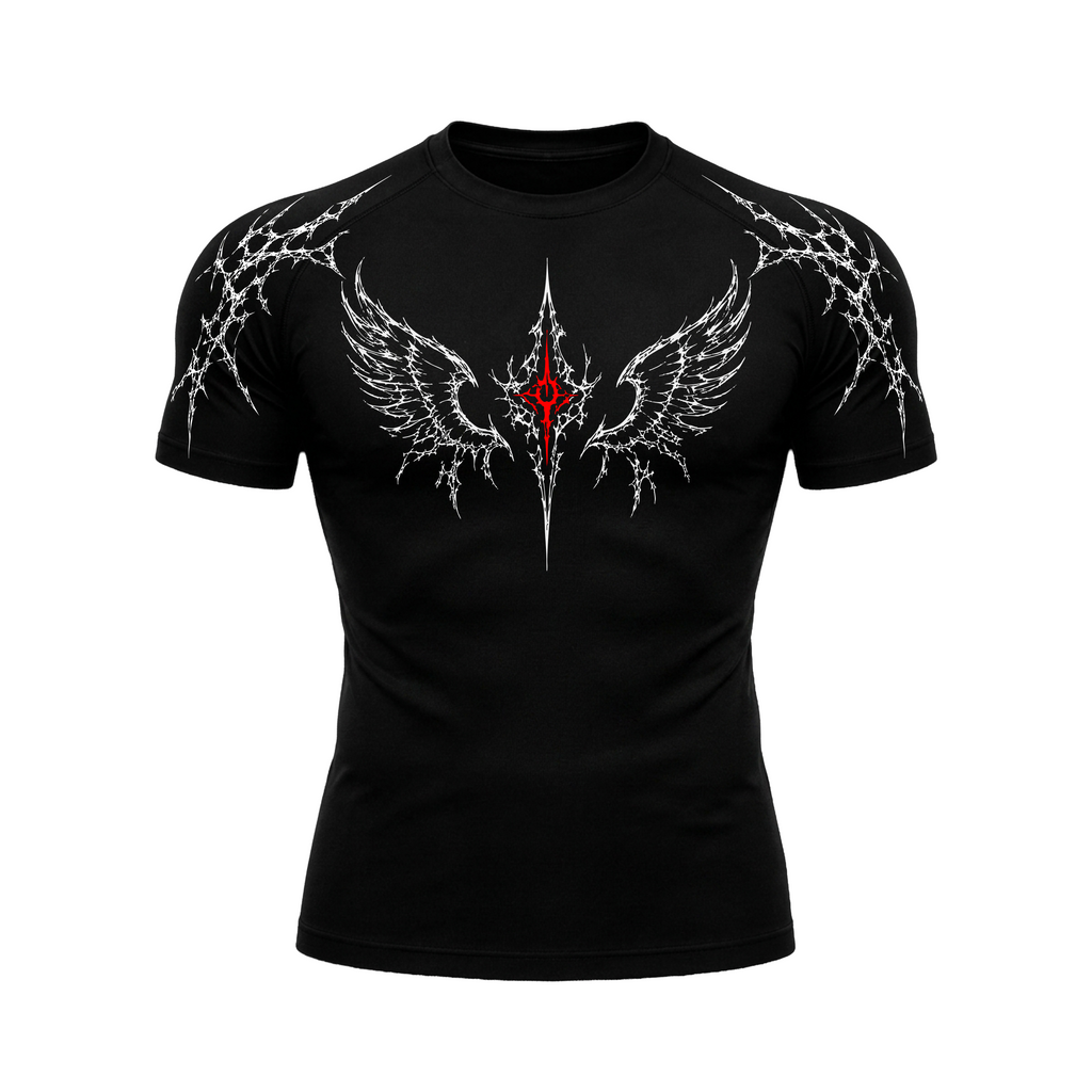 Eclipse Wings Compression Shirt | GYMVORYX