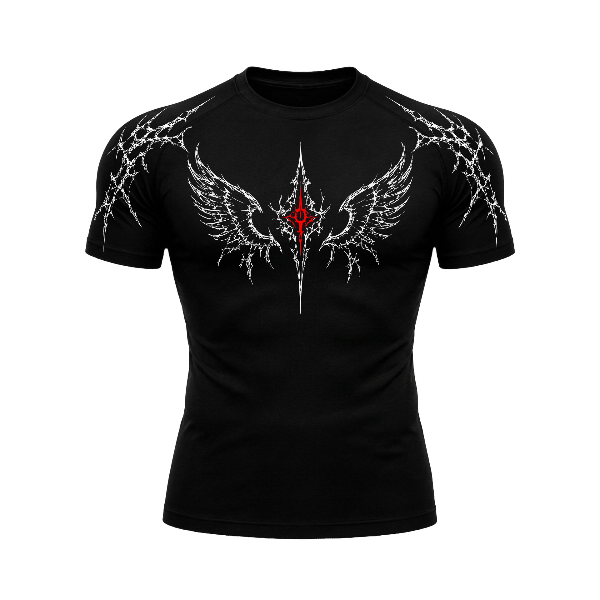 Eclipse Wings Compression Shirt | GYMVORYX