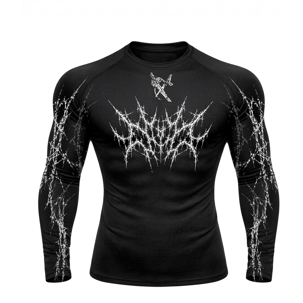 Toji Sigil Compression Long Sleeve | GYMVORYX