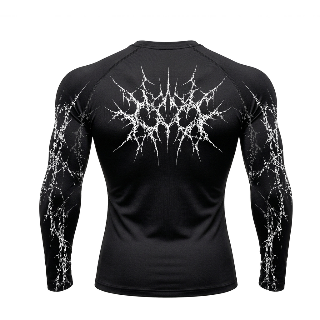 Abyssal Throne Compression Long Sleeve | GYMVORYX