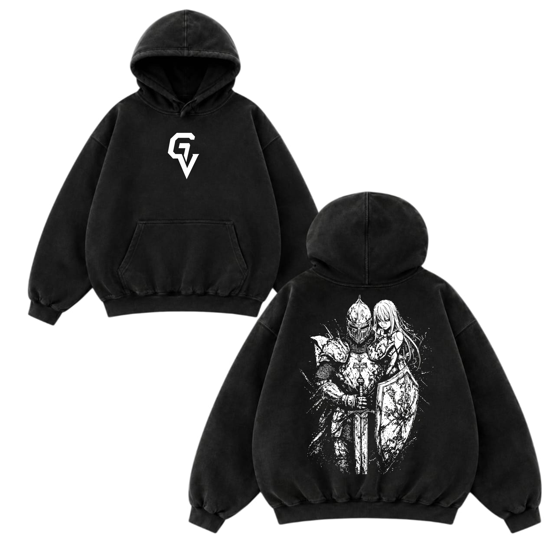 Knight Legacy Oversized Hoodie | GYMVORYX