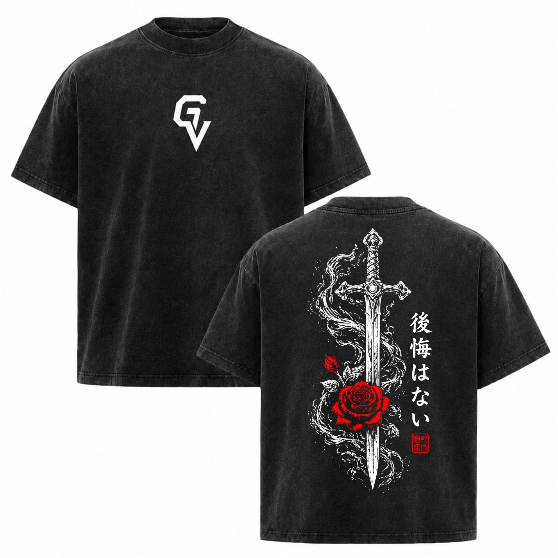 Blade & Rose Oversized T-Shirt | GYMVORYX