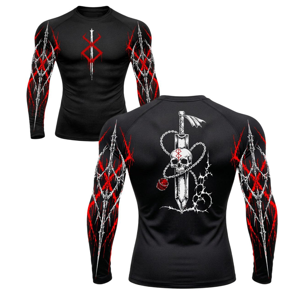 Forsaken Mark Compression Long Sleeve | GYMVORYX