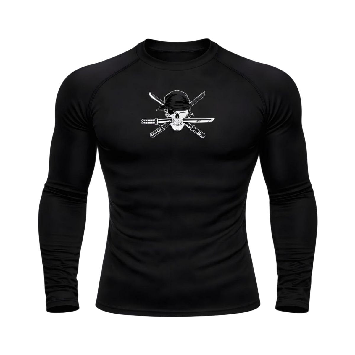zoro Skull Compression – Long Sleeve | GYMVORYX