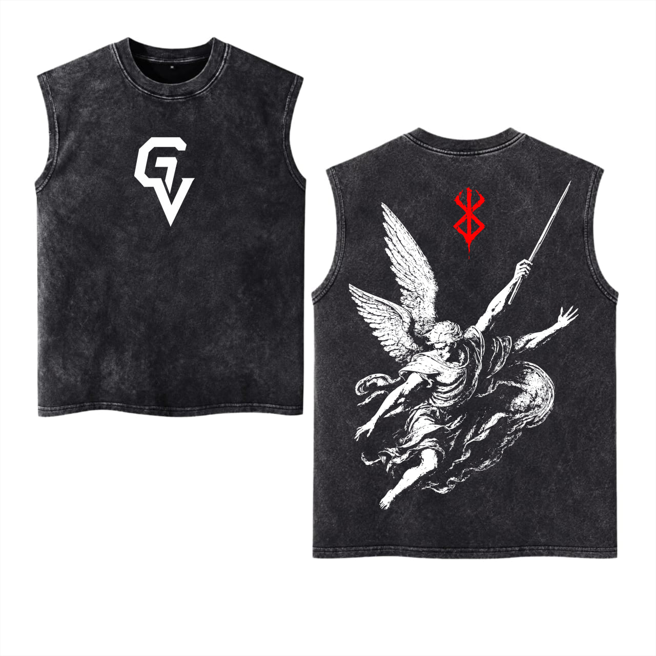 Ascension Oversized Sleeveless Tee | GYMVORYX