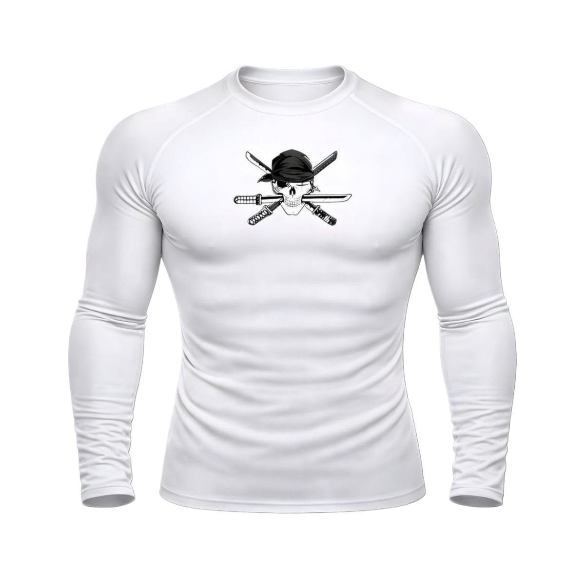 zoro Skull Compression – Long Sleeve | GYMVORYX