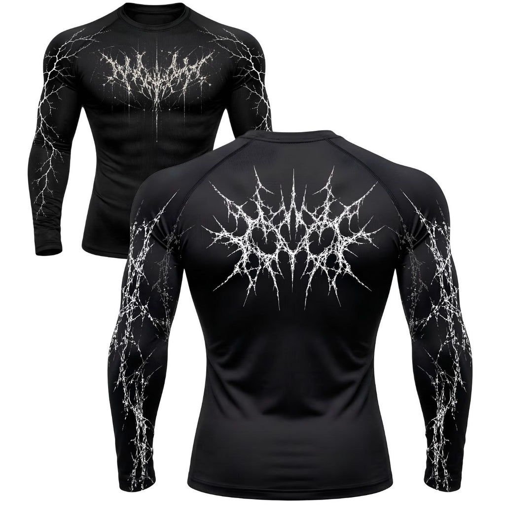 Abyssal Throne Compression Long Sleeve | GYMVORYX