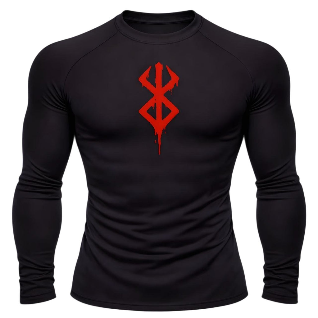 Berserk Brand Compression – Long Sleeve | GYMVORYX