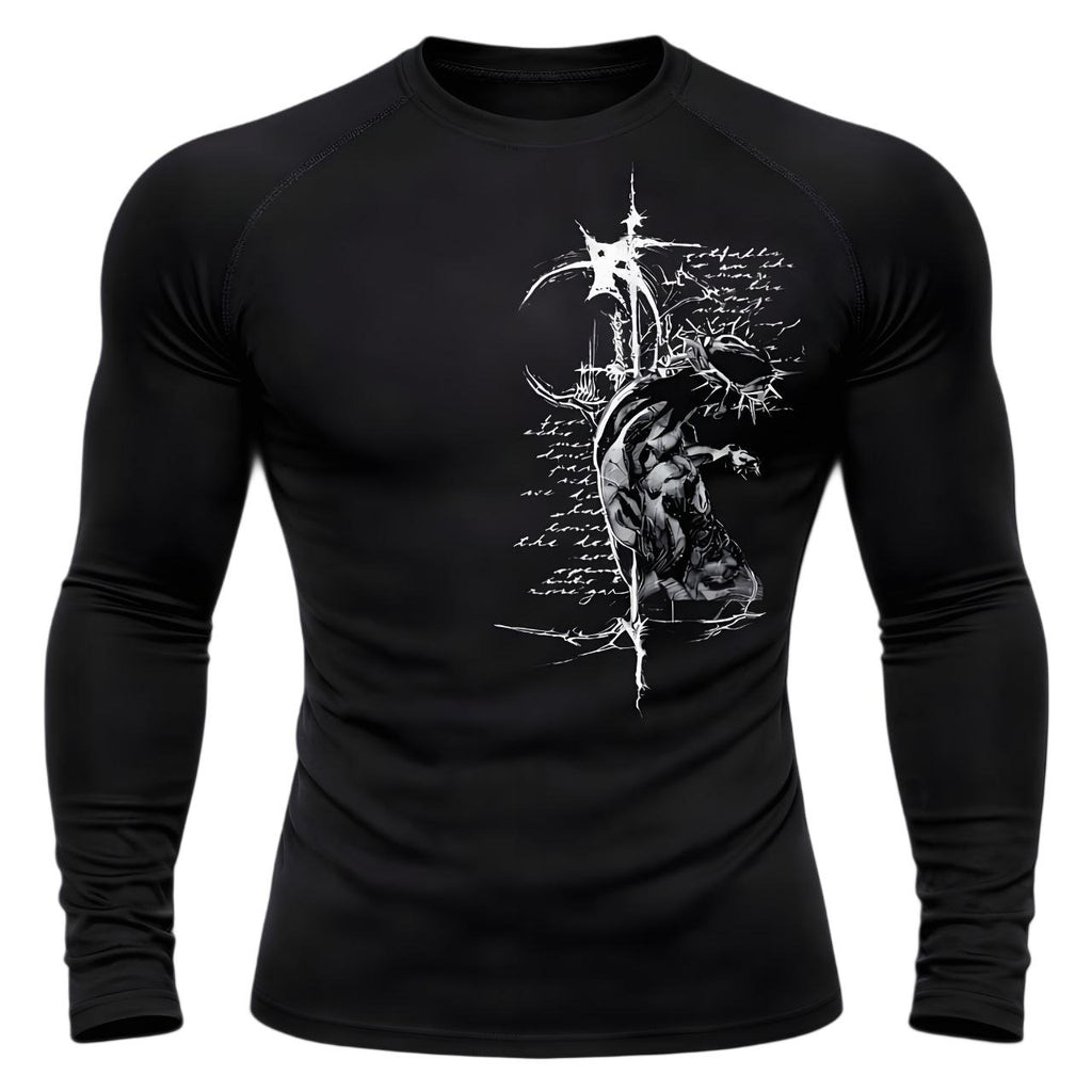 Shadow Knight Compression –long-sleeve | GYMVORYX