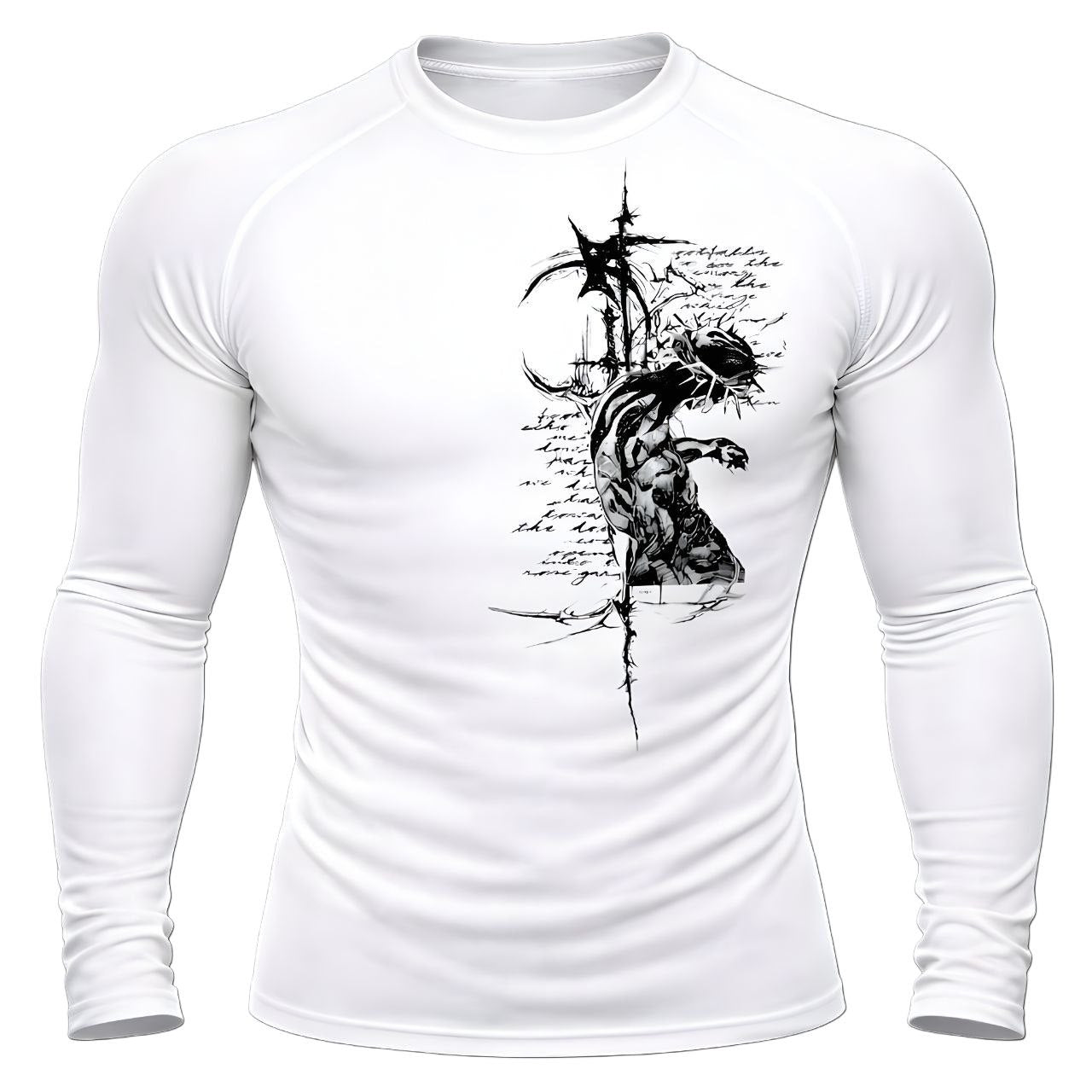Shadow Knight Compression –long-sleeve | GYMVORYX