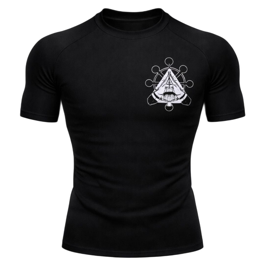 Mahoraga Symbol Compression – T-Shirt | Gymvoryx