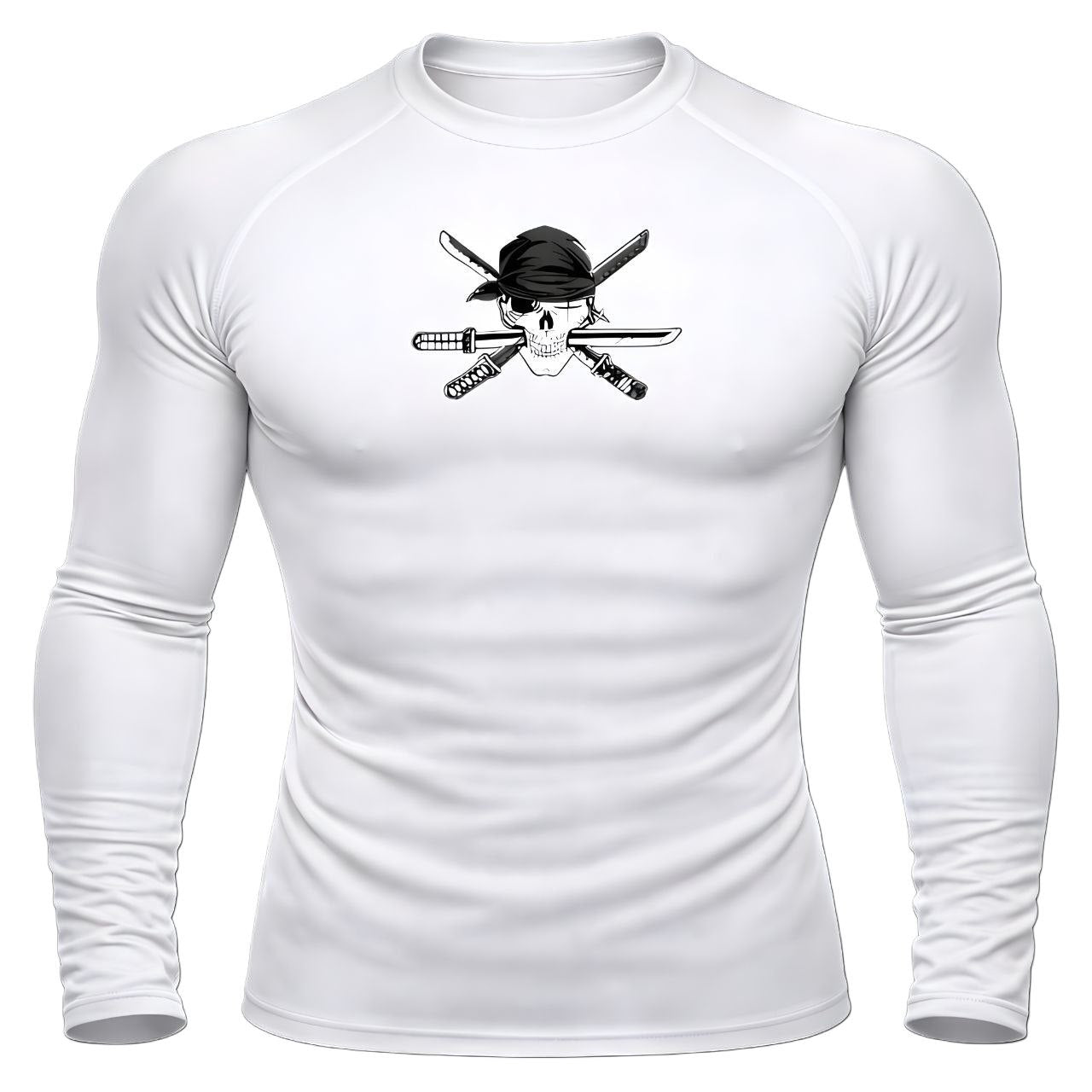 zoro Skull Compression – Long Sleeve | GYMVORYX