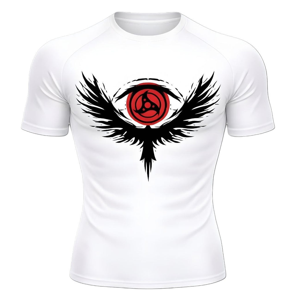 Crimson Eye Ascend Compression – T-Shirt | GYMVORYX