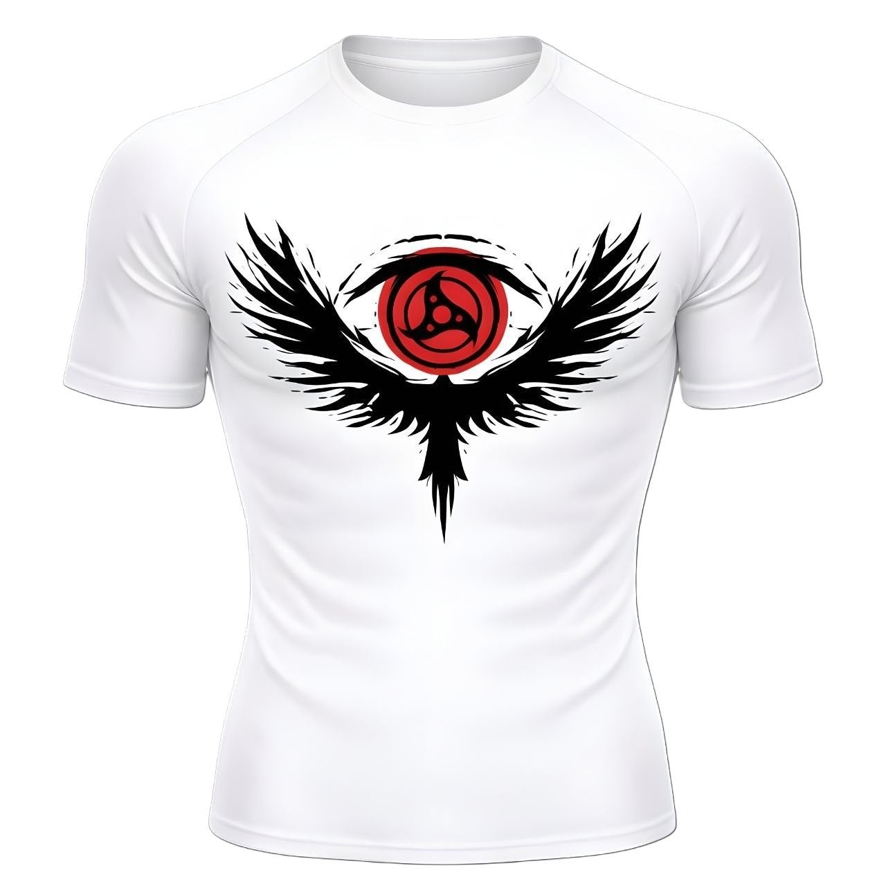 Crimson Eye Ascend Compression – T-Shirt | GYMVORYX