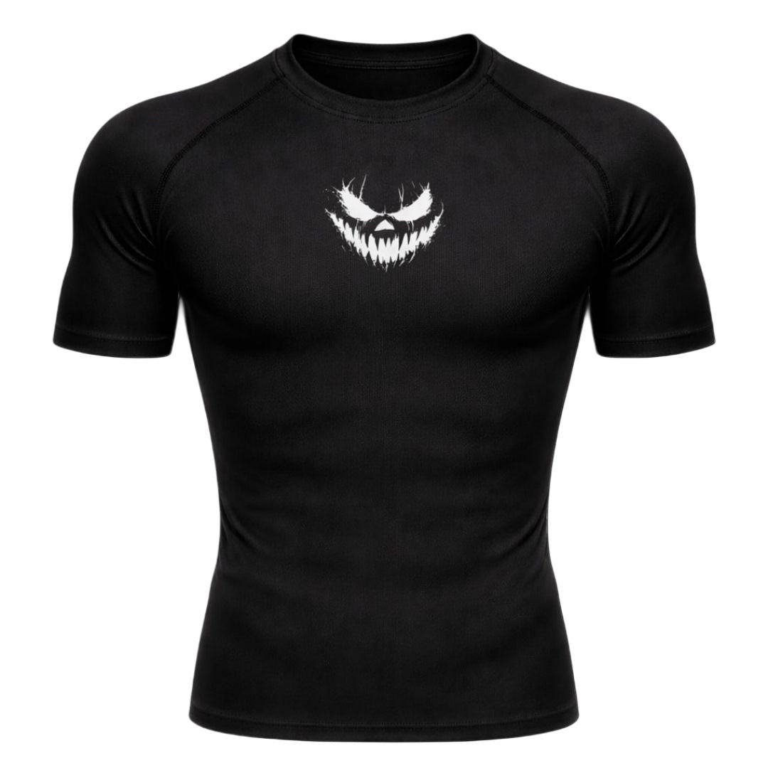 Savage Smile Compression –  T-Shirt | Gymvoryx