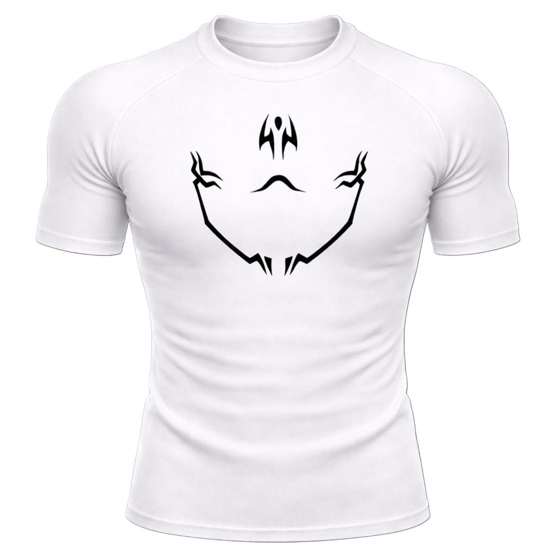 Sukuna Mask Compression – T-Shirt | Gymvoryx