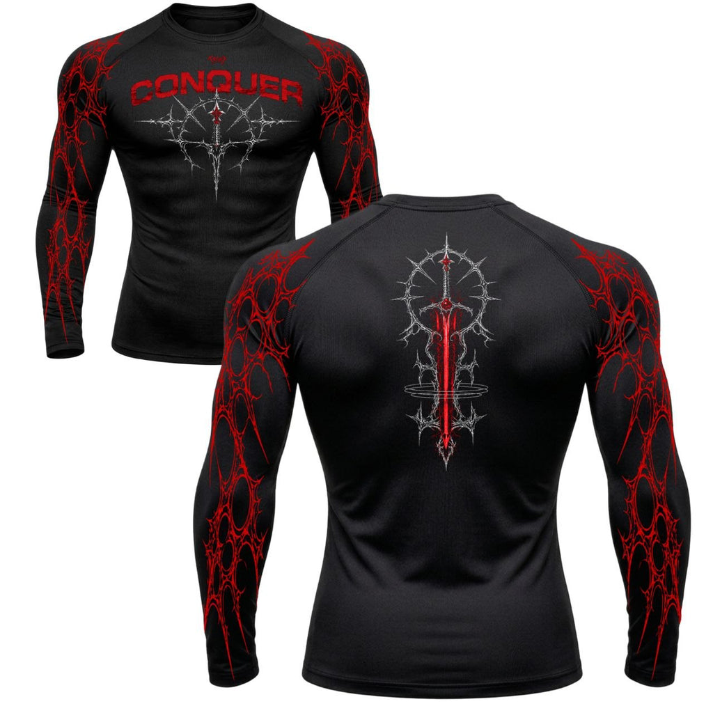 Conqueror Blade Compression Long Sleeve | GYMVORYX