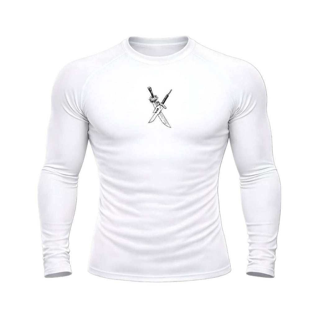 Crossed Blades Compression – Long Sleeve | GYMVORYX