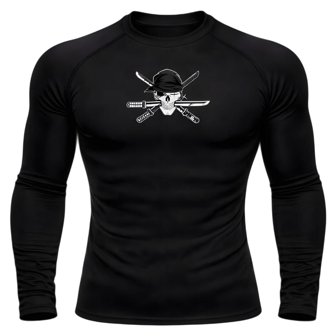 zoro Skull Compression – Long Sleeve | GYMVORYX