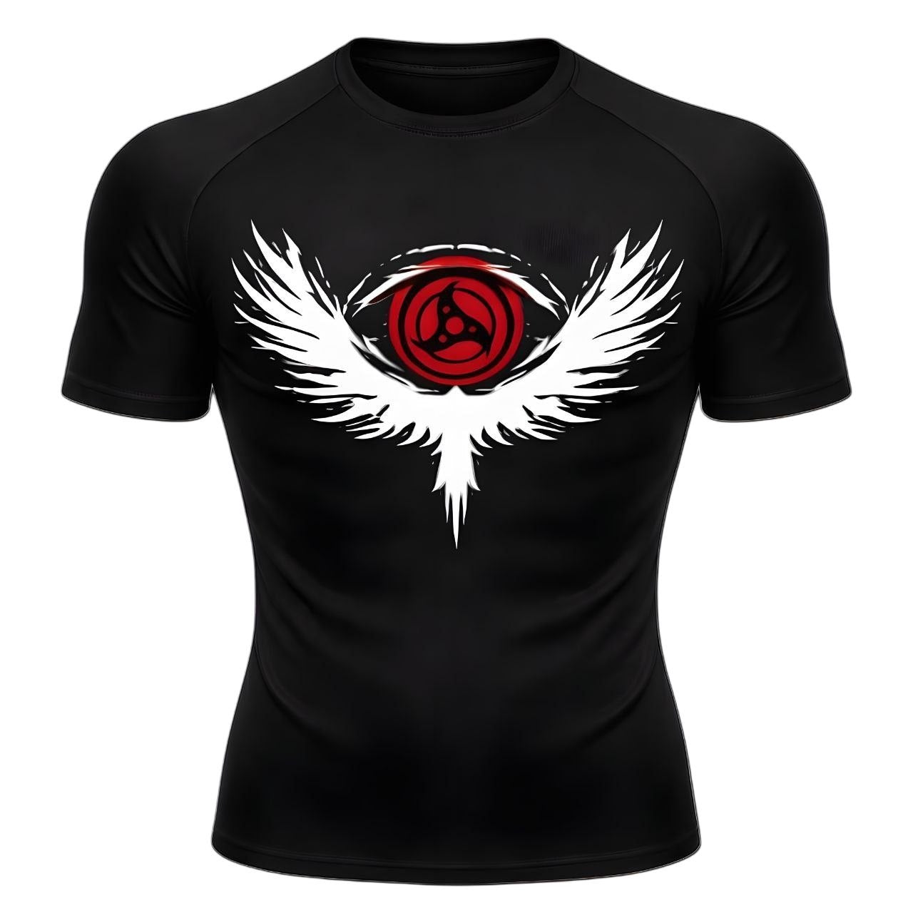 Crimson Eye Ascend Compression – T-Shirt | GYMVORYX