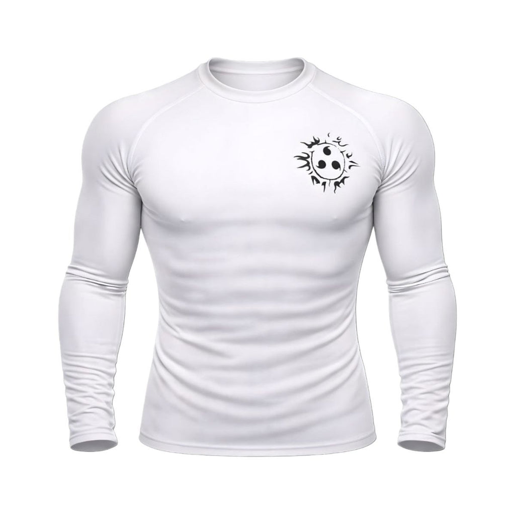 Sasuke Curse Mark Compression-long-sleeve| GYMVORYX
