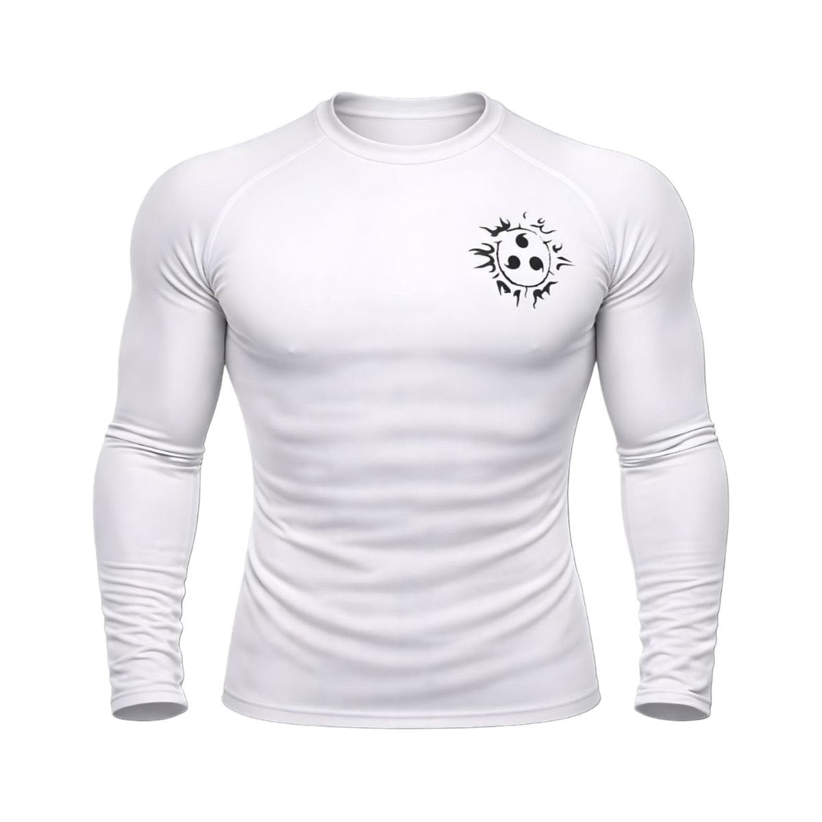 Sasuke Curse Mark Compression-long-sleeve| GYMVORYX