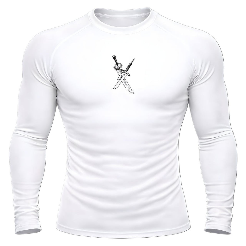 Crossed Blades Compression – Long Sleeve | GYMVORYX