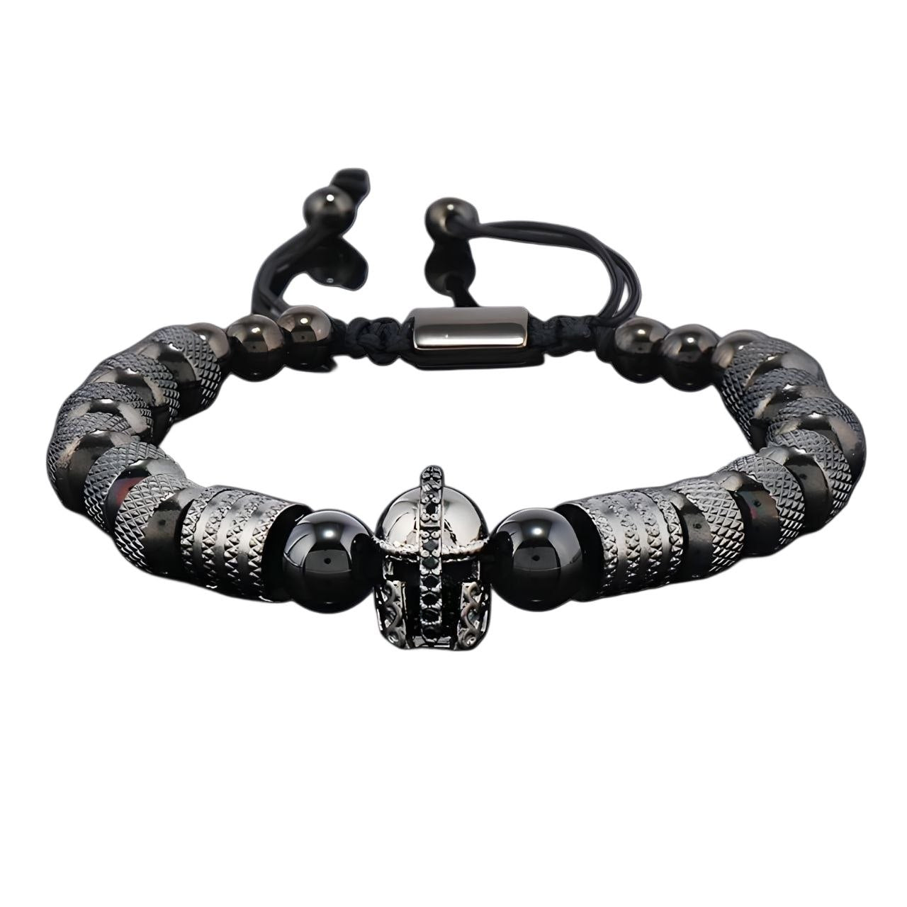 Warrior Helmet Bead Bracelet | GYMVORYX