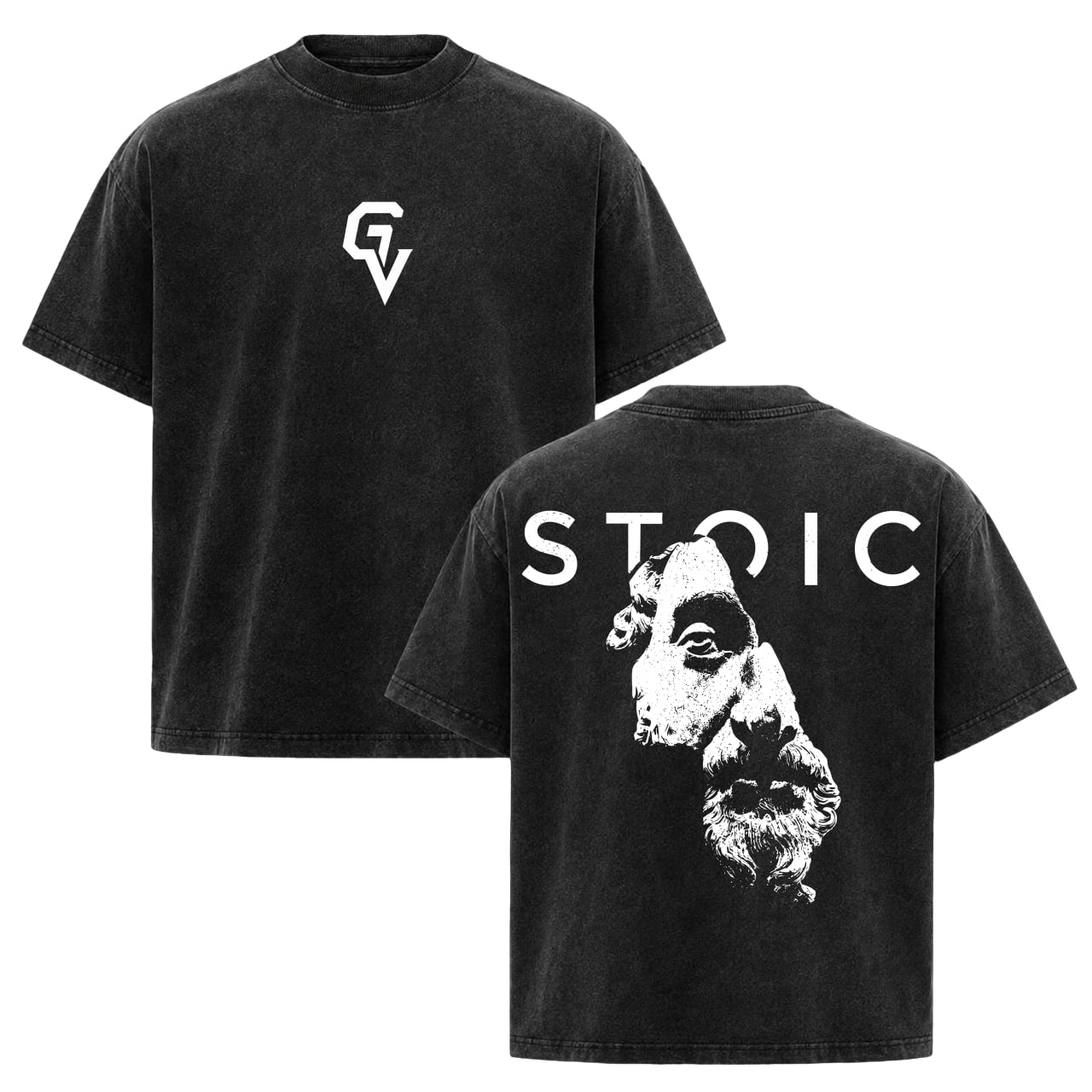 Stoic Oversized Tee | GYMVORYX