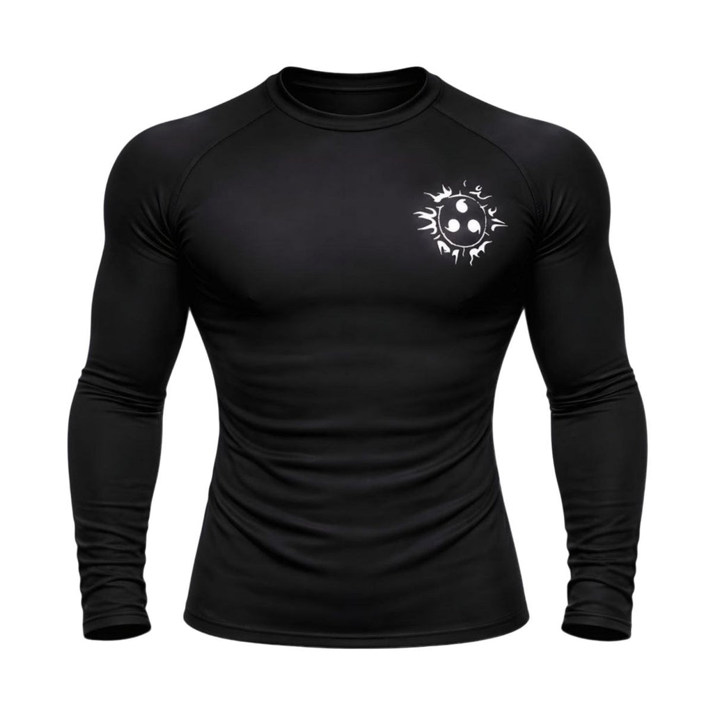 Sasuke Curse Mark Compression-long-sleeve| GYMVORYX