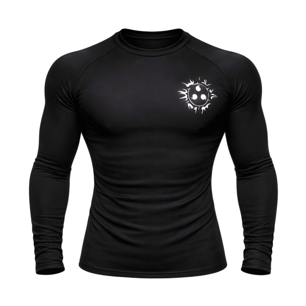 Sasuke Curse Mark Compression-long-sleeve| GYMVORYX