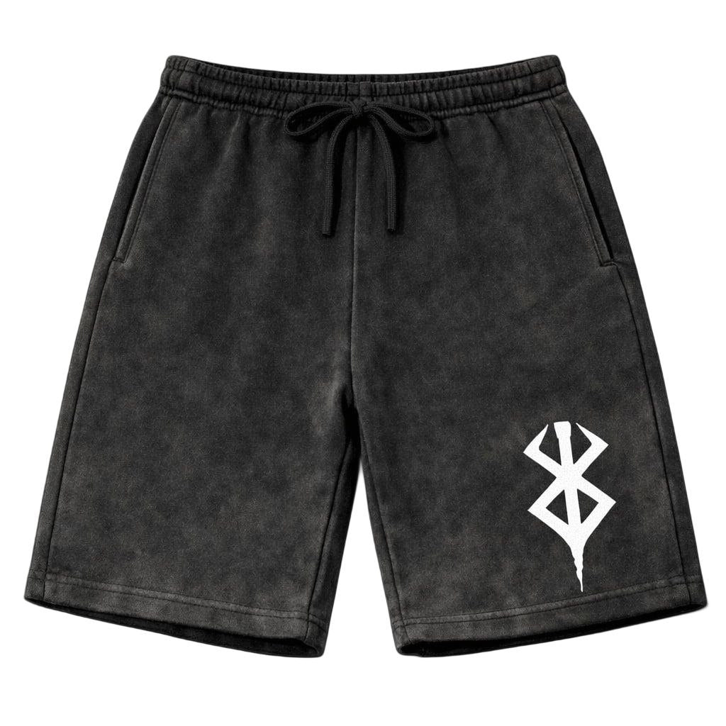 Sacrifice Mark – Streetwear Sweat Shorts | GYMVORYX