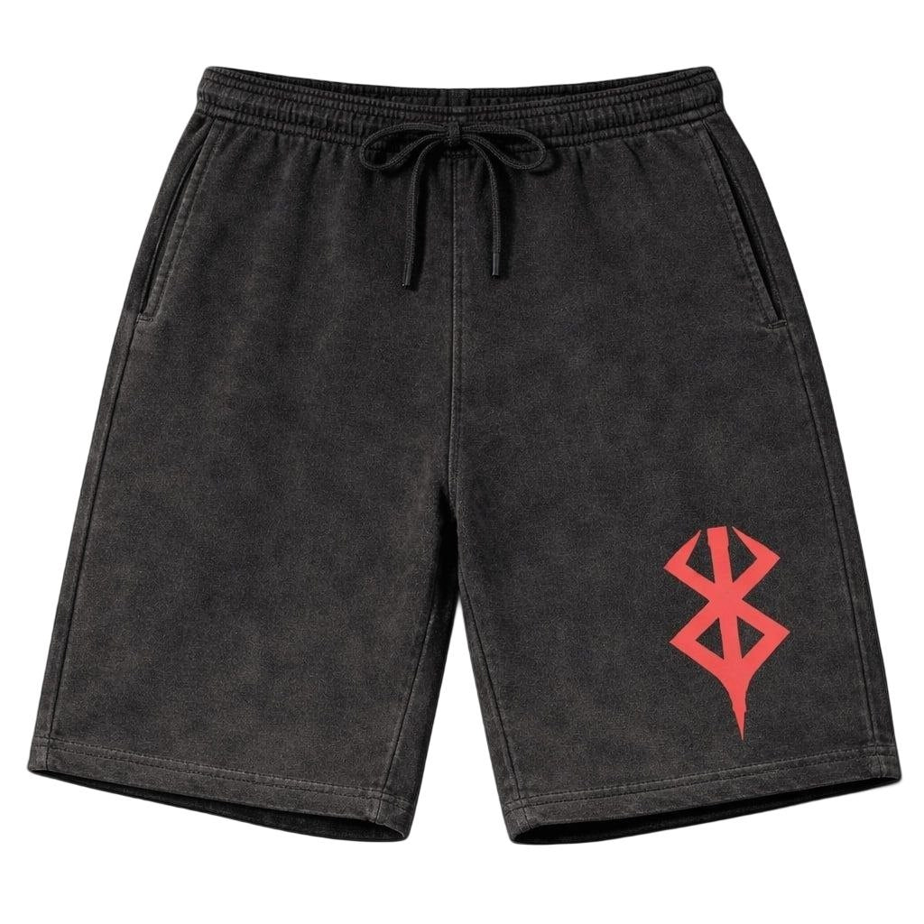 Sacrifice Mark – Streetwear Sweat Shorts | GYMVORYX