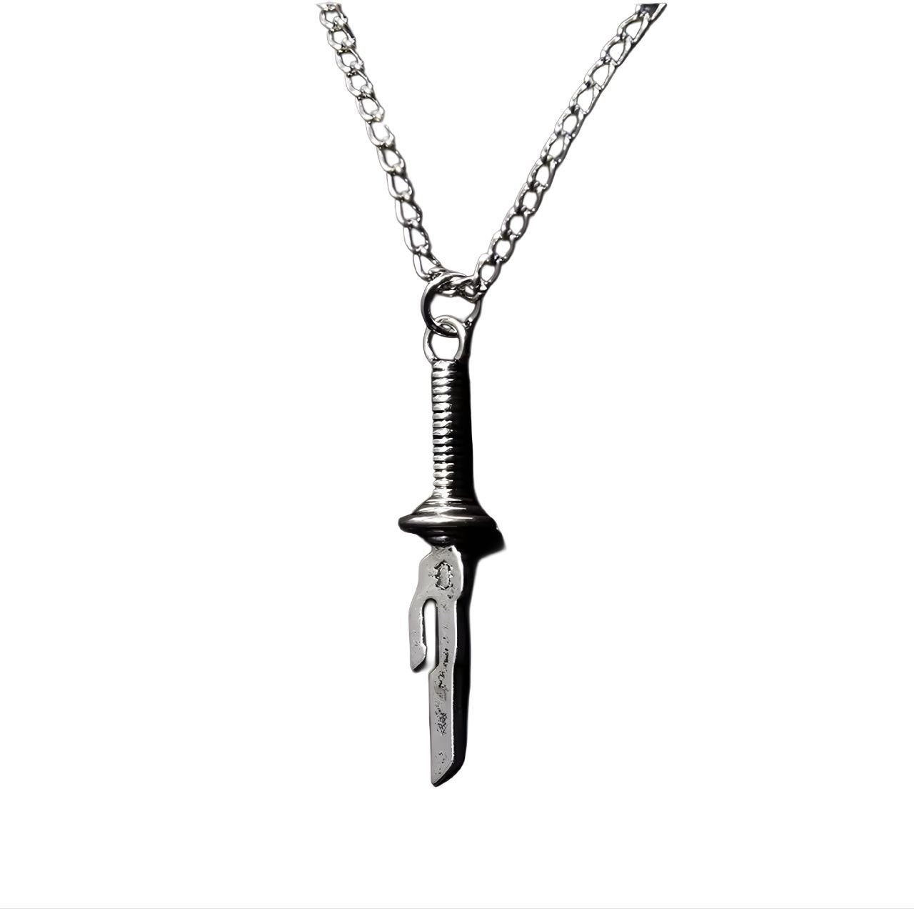 Toji Necklace – Katana Pendant Stainless Steel | GYMVORYX