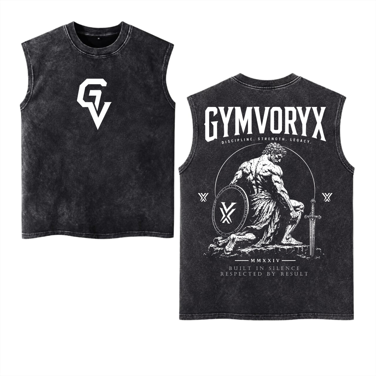 Legacy Oversized Sleeveless Tee | GYMVORYX