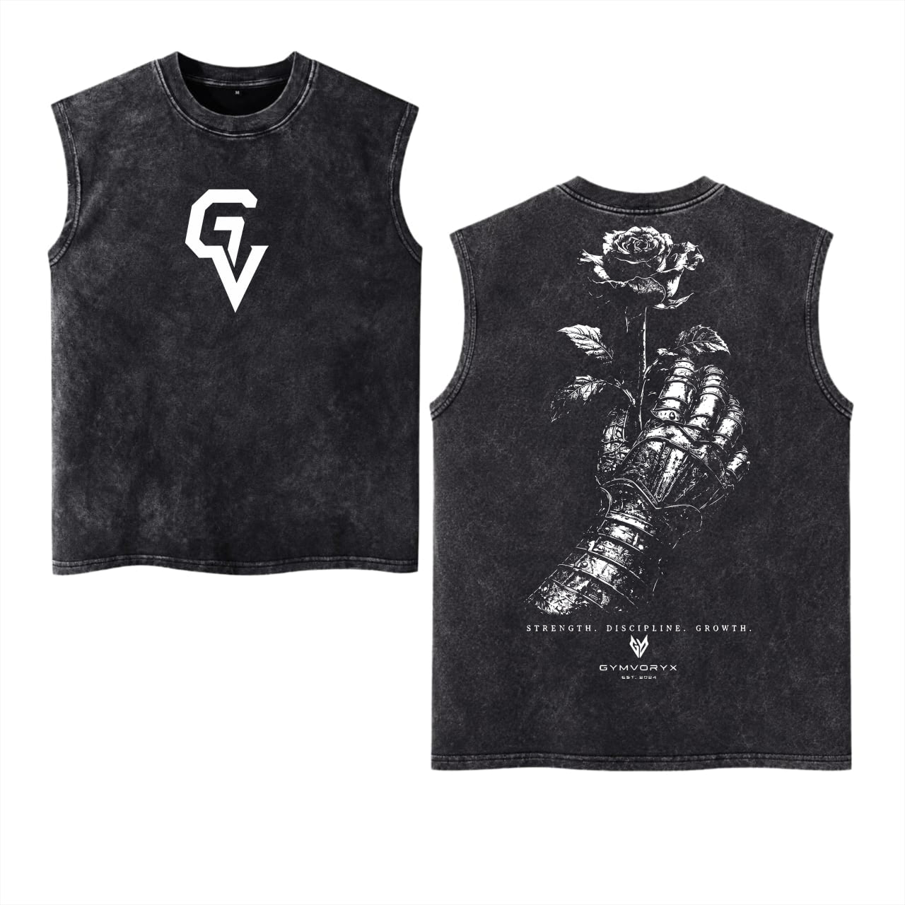 Growth Oversized Sleeveless Tee | GYMVORYX