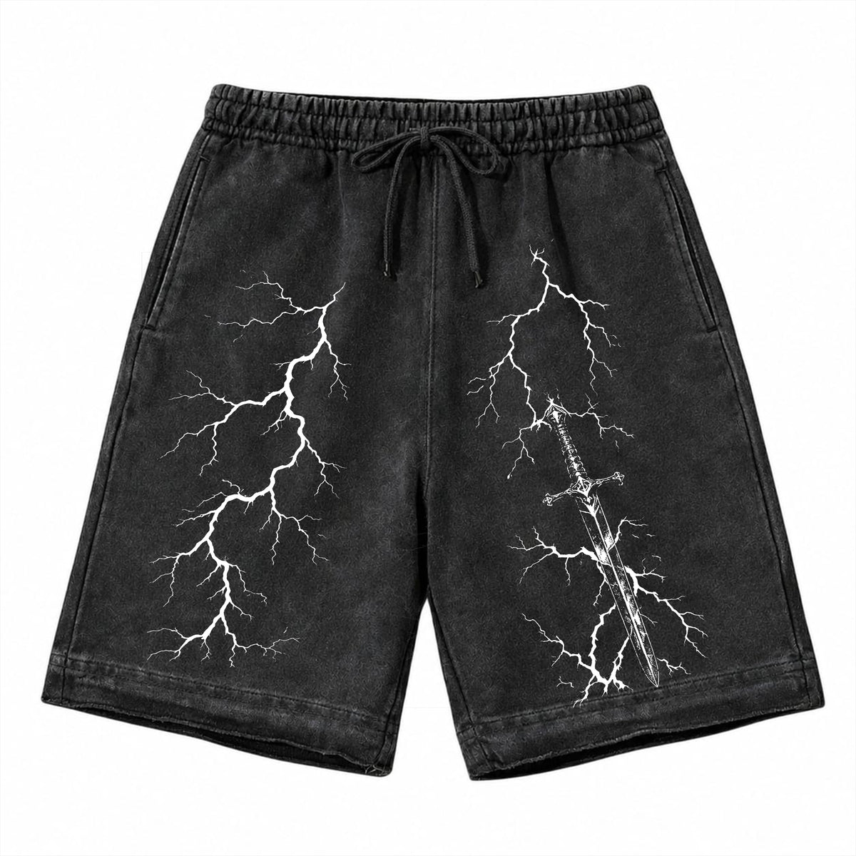Lightning Sword Shorts | GYMVORYX