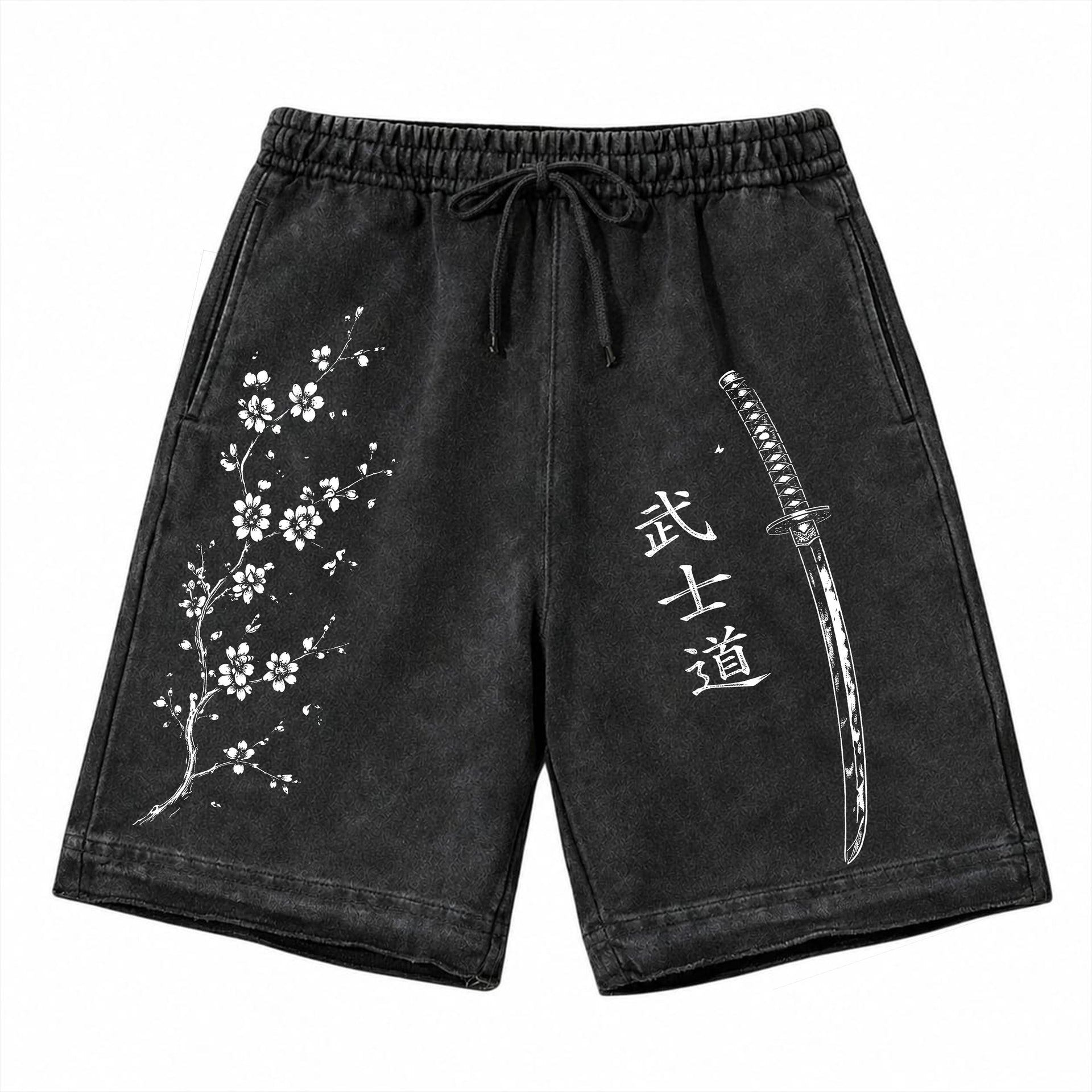 Sakura Warrior Shorts | GYMVORYX