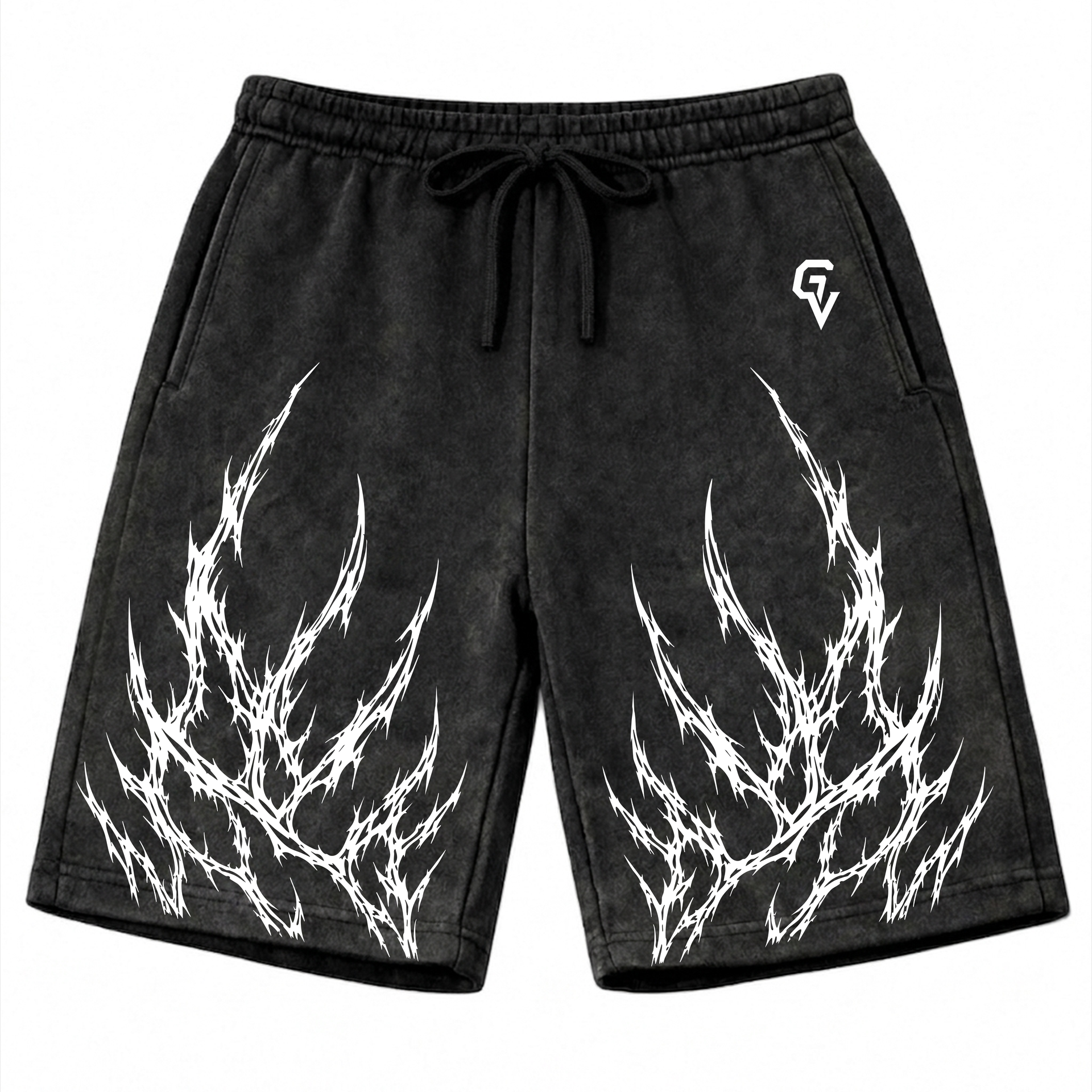 Phantom Flame Shorts | GYMVORYX