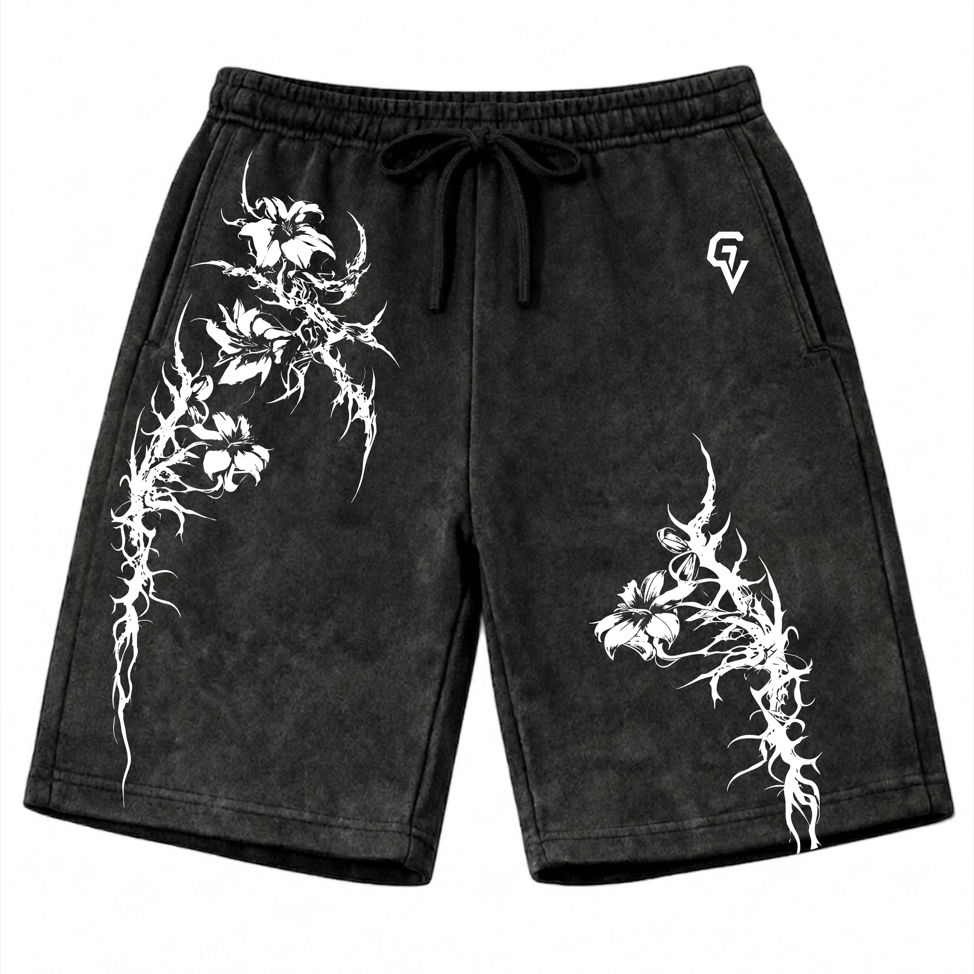 Thorn Blossom Shorts | GYMVORYX