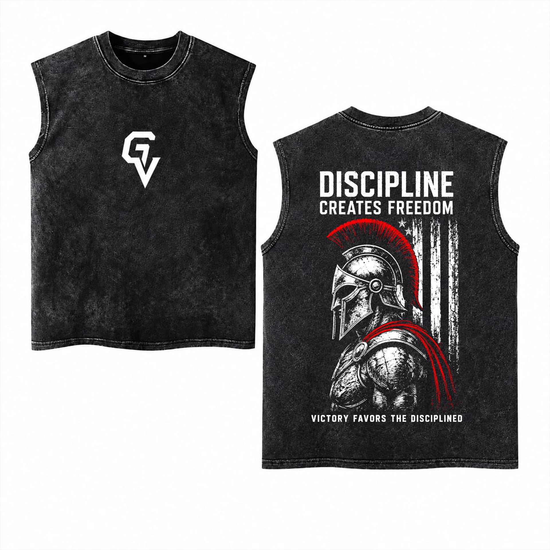 Discipline Creates Freedom Tank | GYMVORYX