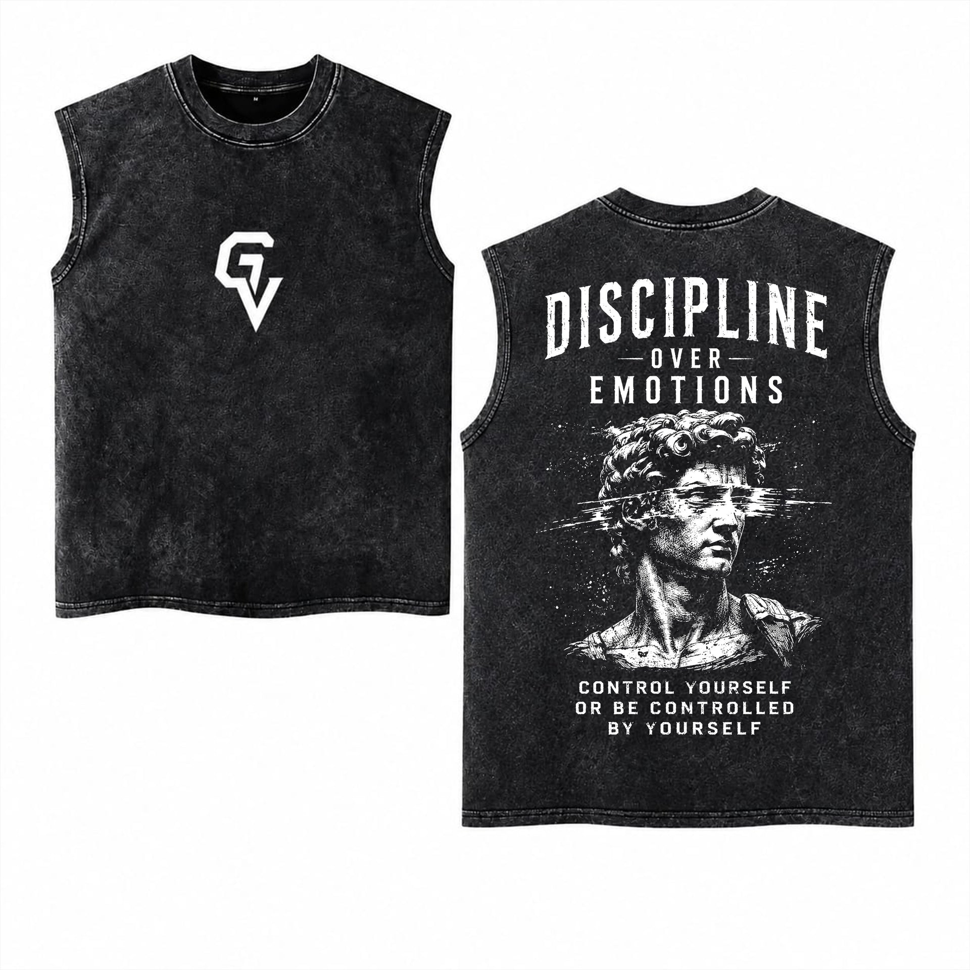 Discipline Over Emotions Tank | GYMVORYX